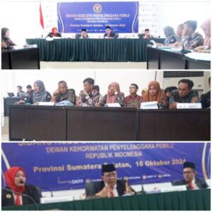 DKPP Menggelar Sidang Pemeriksaan Dugaan Pelanggaran Kode Etik Penyelenggara Pemilu