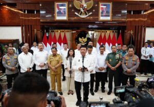 Panglima TNI Hadiri Rakor Tingkat Menteri di Kemenko Polkam RI