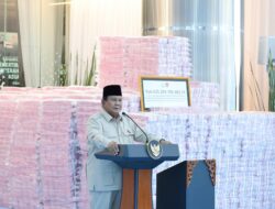 Presiden RI, Apresiasi Tindakan berani Kejaksaan RI dan Satgas PKH selamatkan Uang negara Rp.6,6 triliun