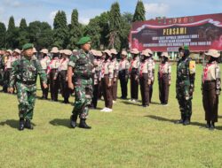 Dandim 0808 Blitar Dampingi Danrem 081/DSJ Buka Persami KKRI Di Yonif 511/DY