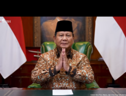 Presiden RI prabowo subianto: Momentum Hari Natal, mari jaga kedamaian serta keutuhan Negeri 