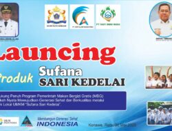 Kadin Sultra Luncurkan Sufana Sari Kedelai di Konawe, Dukung Program Makan Bergizi Gratis